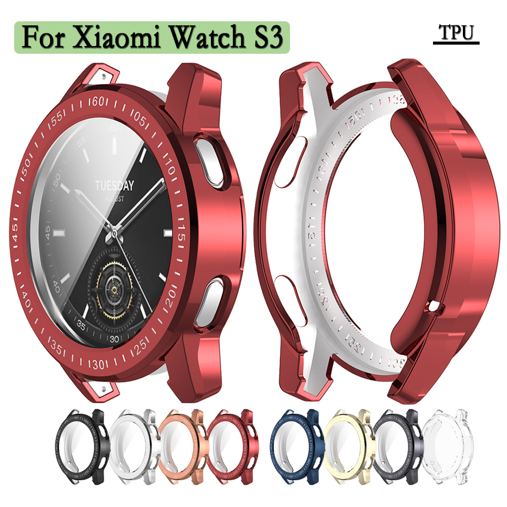 Xiaomi Smartwatch S3 Accessories - For Xiaomi Watch S3 Case Soft