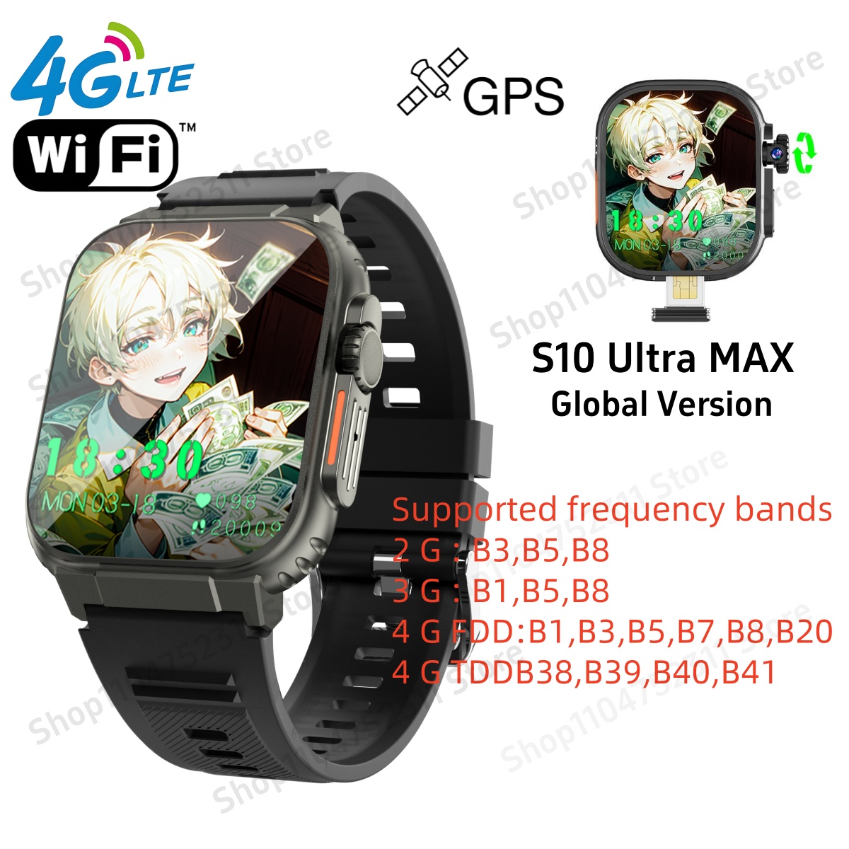 Smartwatch Store - S10 Ultra MAX Smartwatch 4G 5G