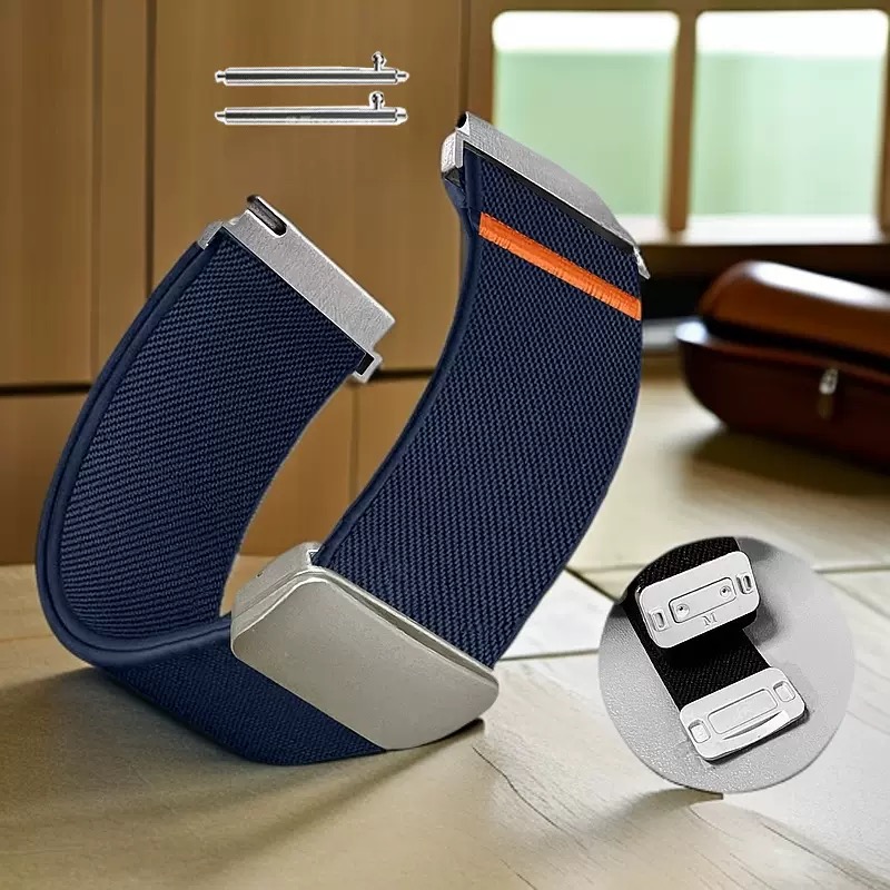 Titan Smartwatch Accessories - 20mm 22mm Magnetic Loop Strap For