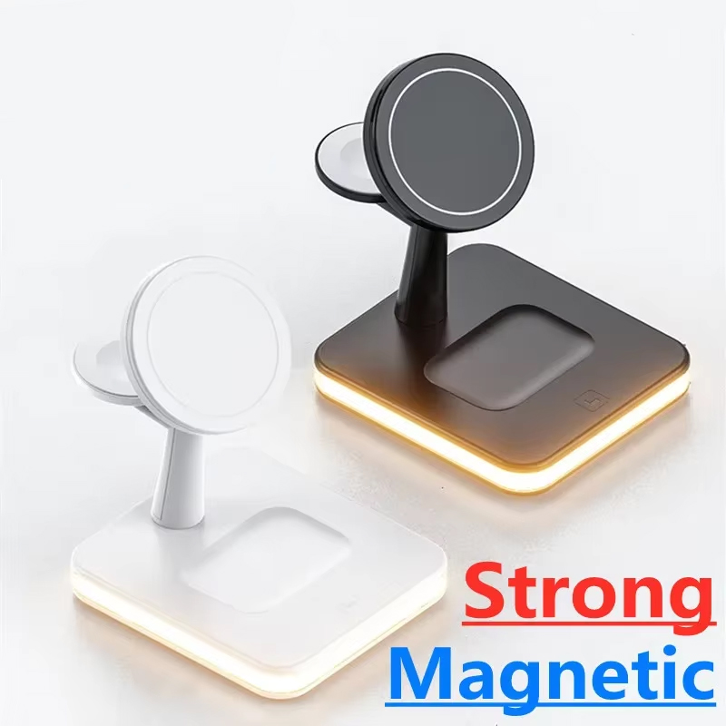 Wireless Charger Watch - 3 in 1 Wireless Chargers Stand