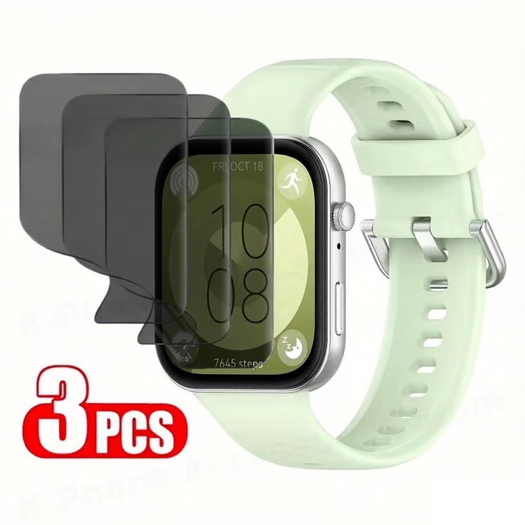 Huawei Smartwatch Accessories - 1-3Pcs Privacy Hydrogel Screen Protector For