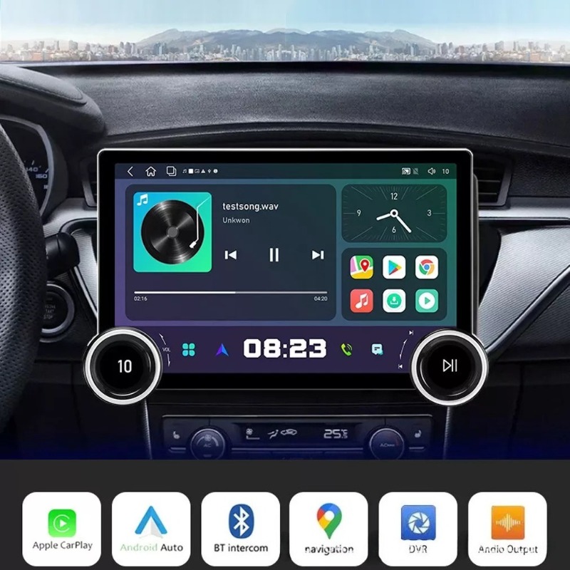 Smartwatch Universal - Universal 10.1 Inch Double Knob Car