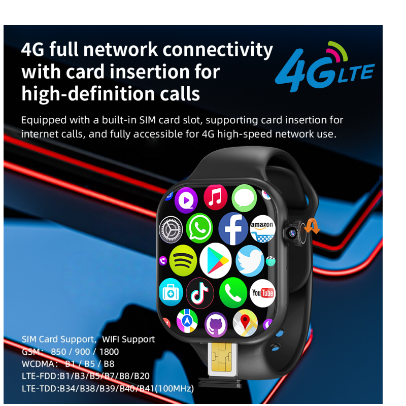 Original VP29 Smartwatch 4G LT - đánh giá và giá Smartwatch Instagram