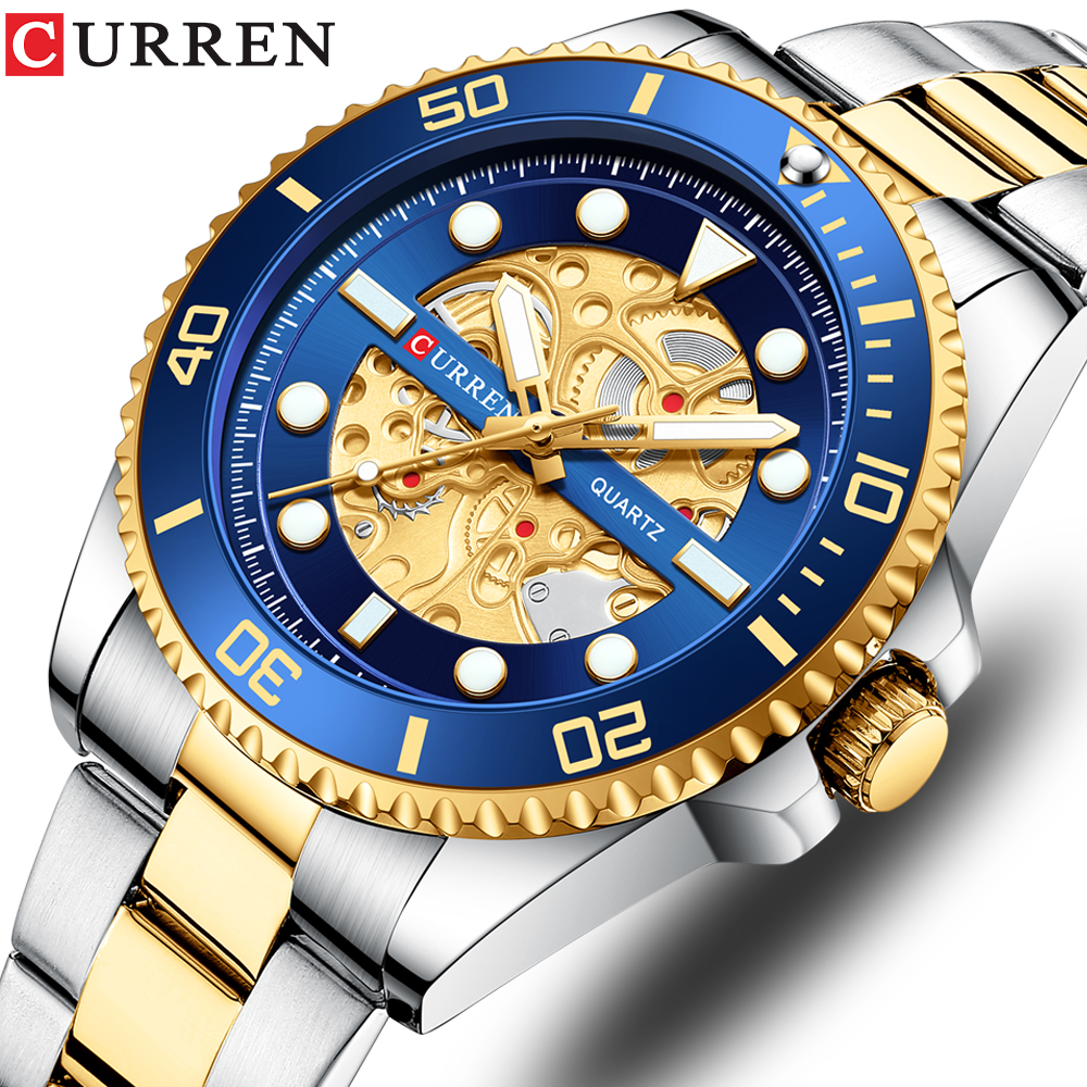 CURREN Watches Imitated Mechan - đánh giá và giá Smartwatch Guess