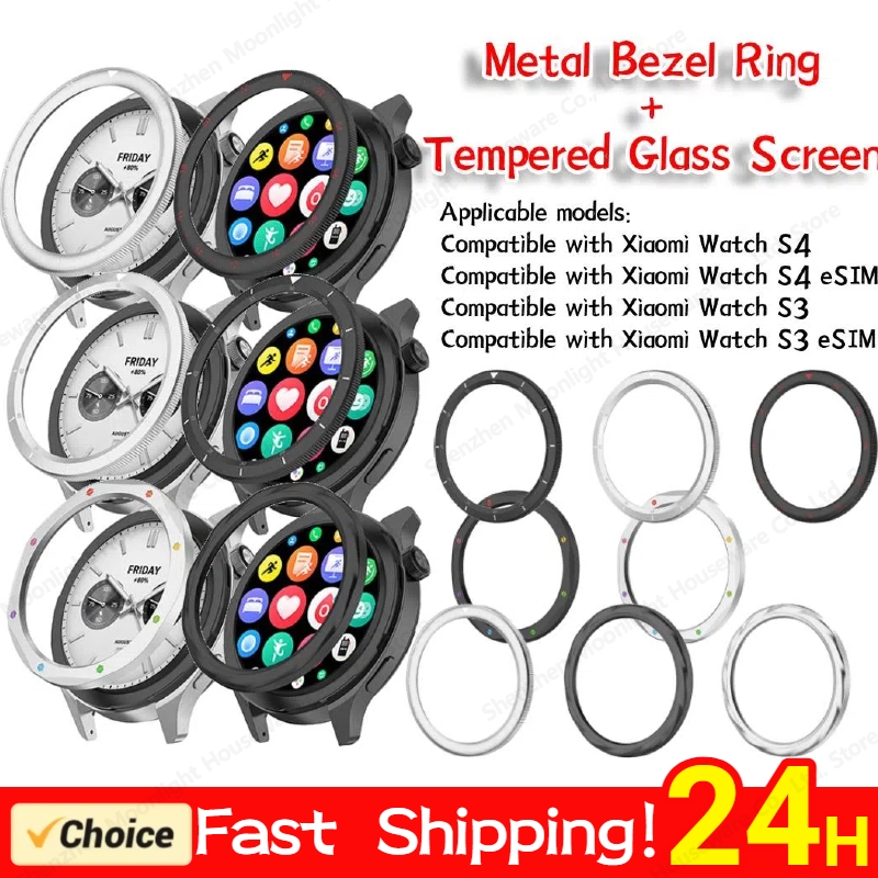 Metal Bezel for  Xiaomi Watch  - đánh giá và giá Xiaomi Smartwatch S3 Accessories