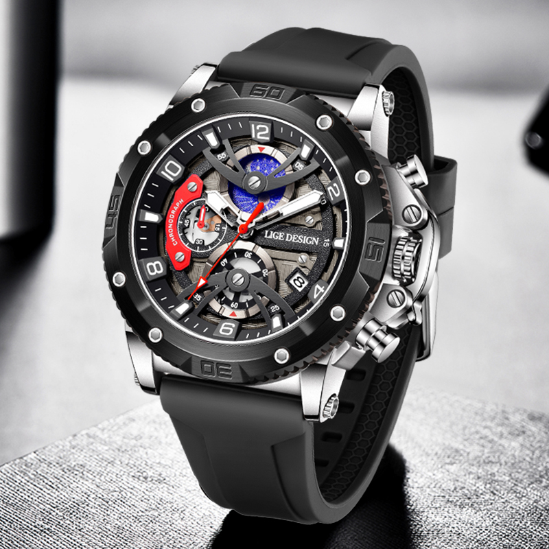 LIGE Top Brand Luxury Men Watc - đánh giá và giá Smartwatch Nexus
