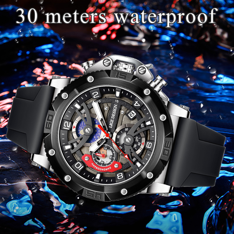LIGE Top Brand Luxury Men Watc - đánh giá và giá Smartwatch Nexus