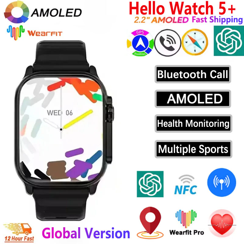 Hello Watch 5+ Smart Watch Wat - đánh giá và giá Smartwatch Nexus