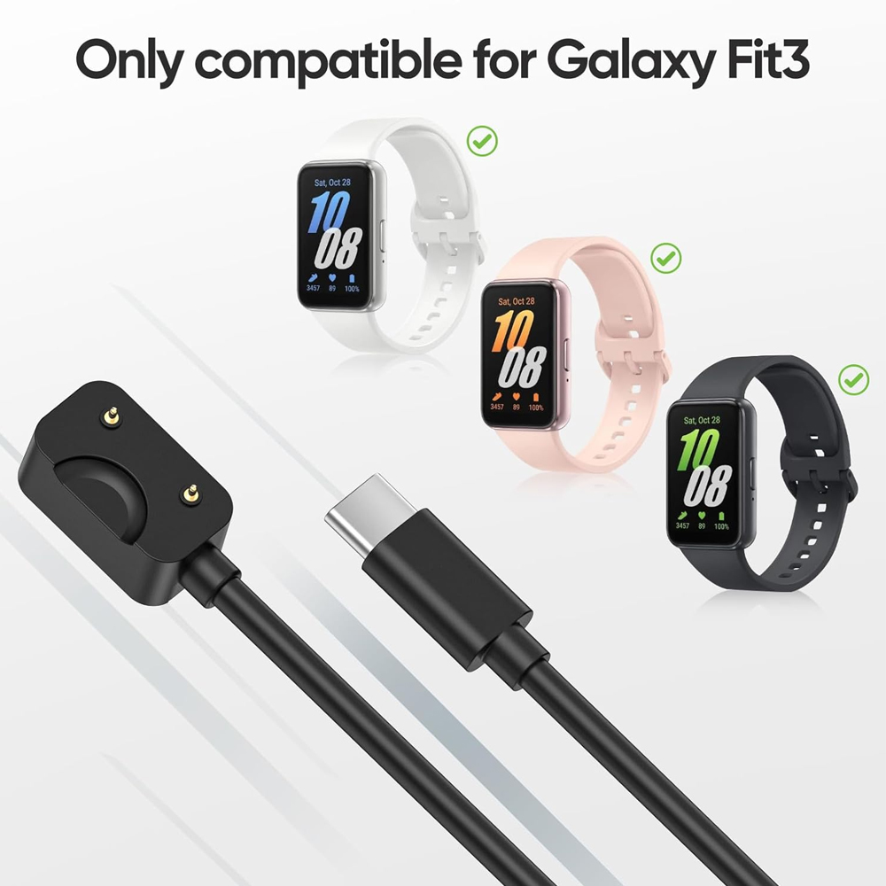 Black USB-C Charging Cord for  - đánh giá và giá Best Smartwatch Accessories