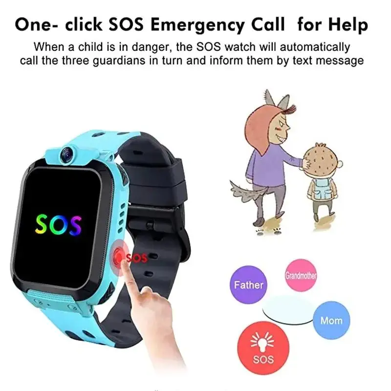 Lenovo Kids SOS GPS Location C - đánh giá và giá Smartwatch Id