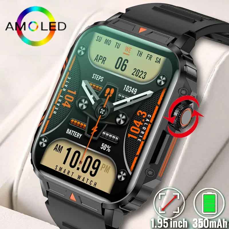 1.91 Outdoor Military Smart Wa - đánh giá và giá Smartwatch Face