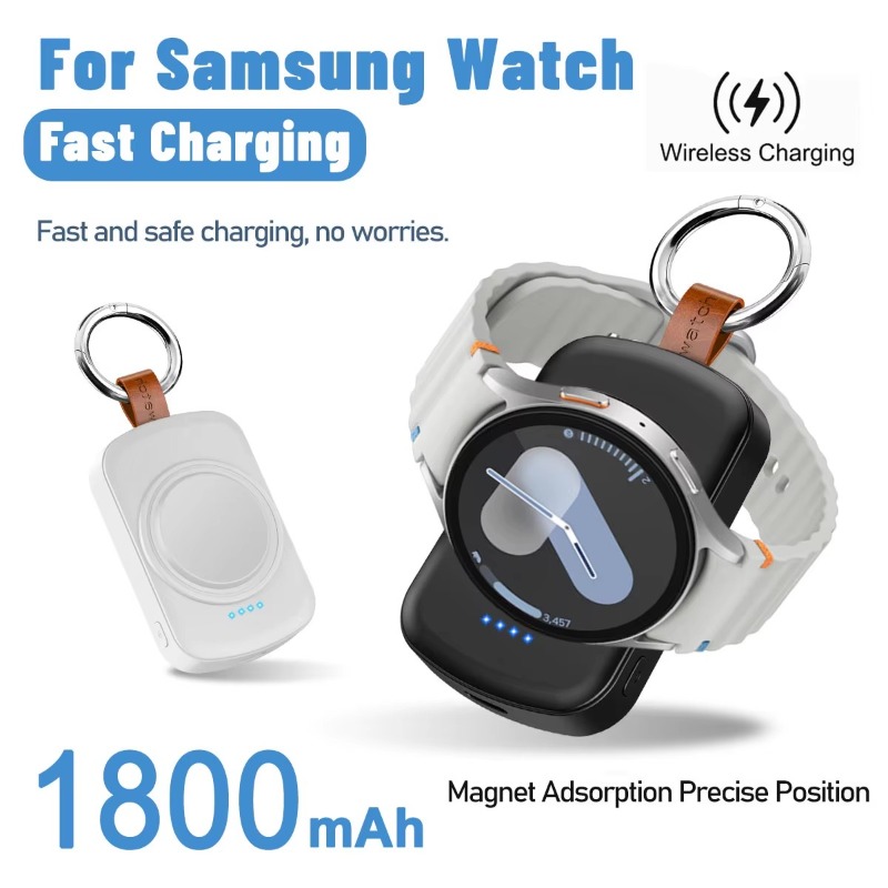 Portable 1800mAh Magnetic Wire - đánh giá và giá Wireless Charger Watch