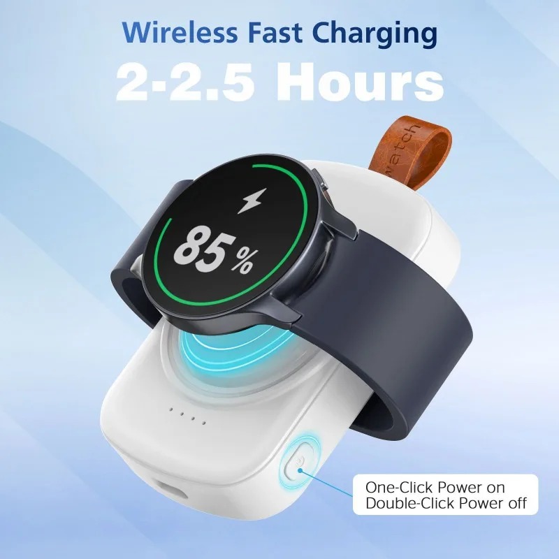 Portable 1800mAh Magnetic Wire - đánh giá và giá Wireless Charger Watch