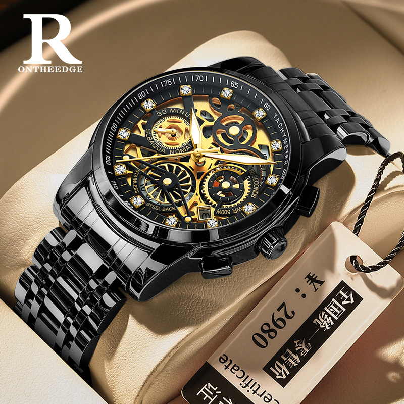 ONTHEEDGE men's hollow watch m - đánh giá và giá Smartwatch Nexus