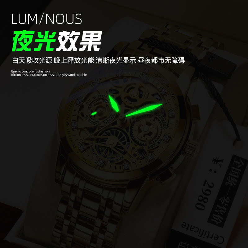 ONTHEEDGE men's hollow watch m - đánh giá và giá Smartwatch Nexus