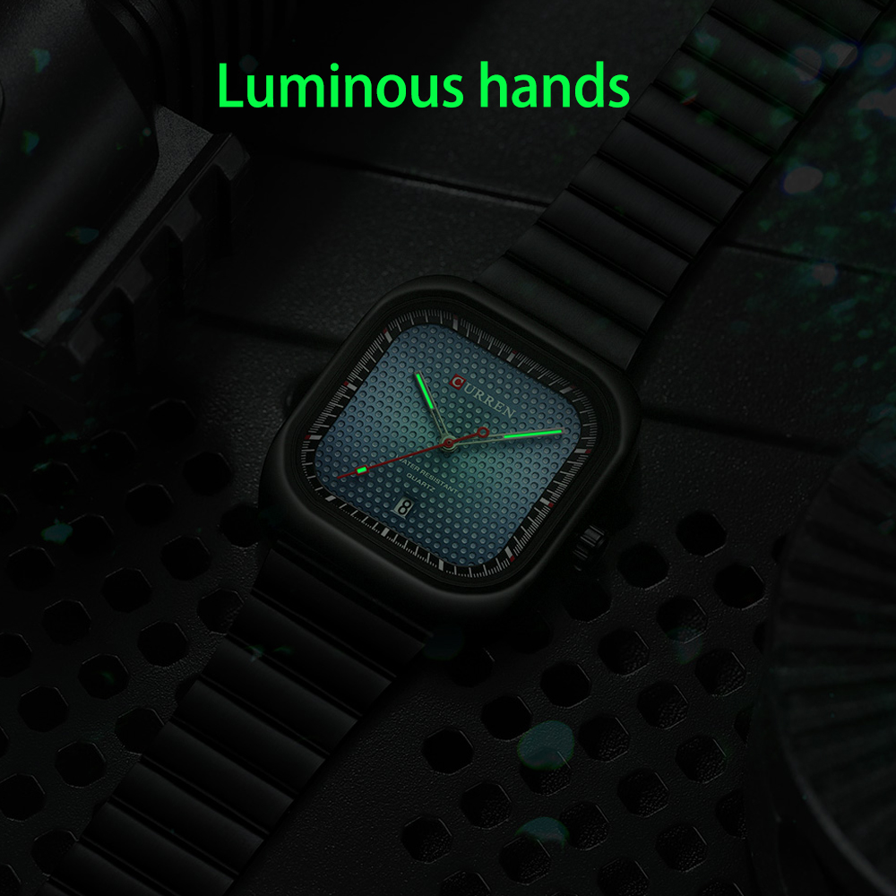 CURREN Fashion Square Men's Bu - đánh giá và giá Smartwatch Guess