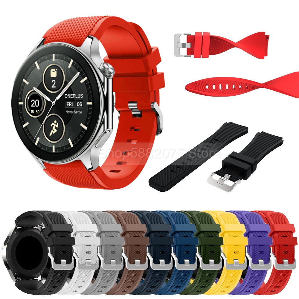 22mm Silicone Strap For OPPO W - đánh giá và giá Smartwatch X