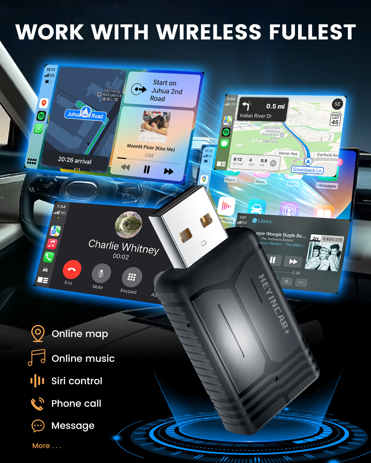 2026 NEW Wireless CarPlay Adap - đánh giá và giá Smartwatch Universal