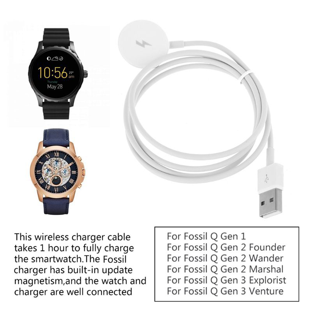 Wireless Smartwatch Charger Do - đánh giá và giá Fossil Smartwatch Accessories