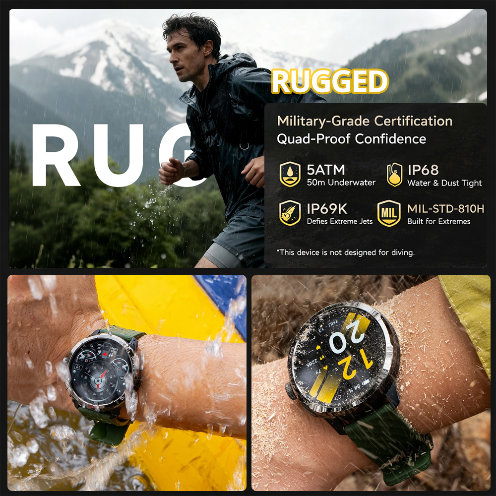 Ulefone Armor Watch Pro Smartw - đánh giá và giá Smartwatch X