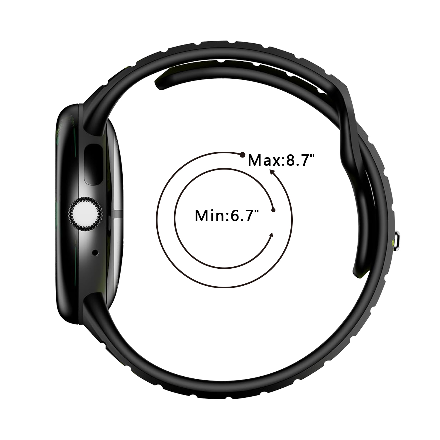 Double sided color blocked bre - đánh giá và giá Smartwatch Accessories Inside
