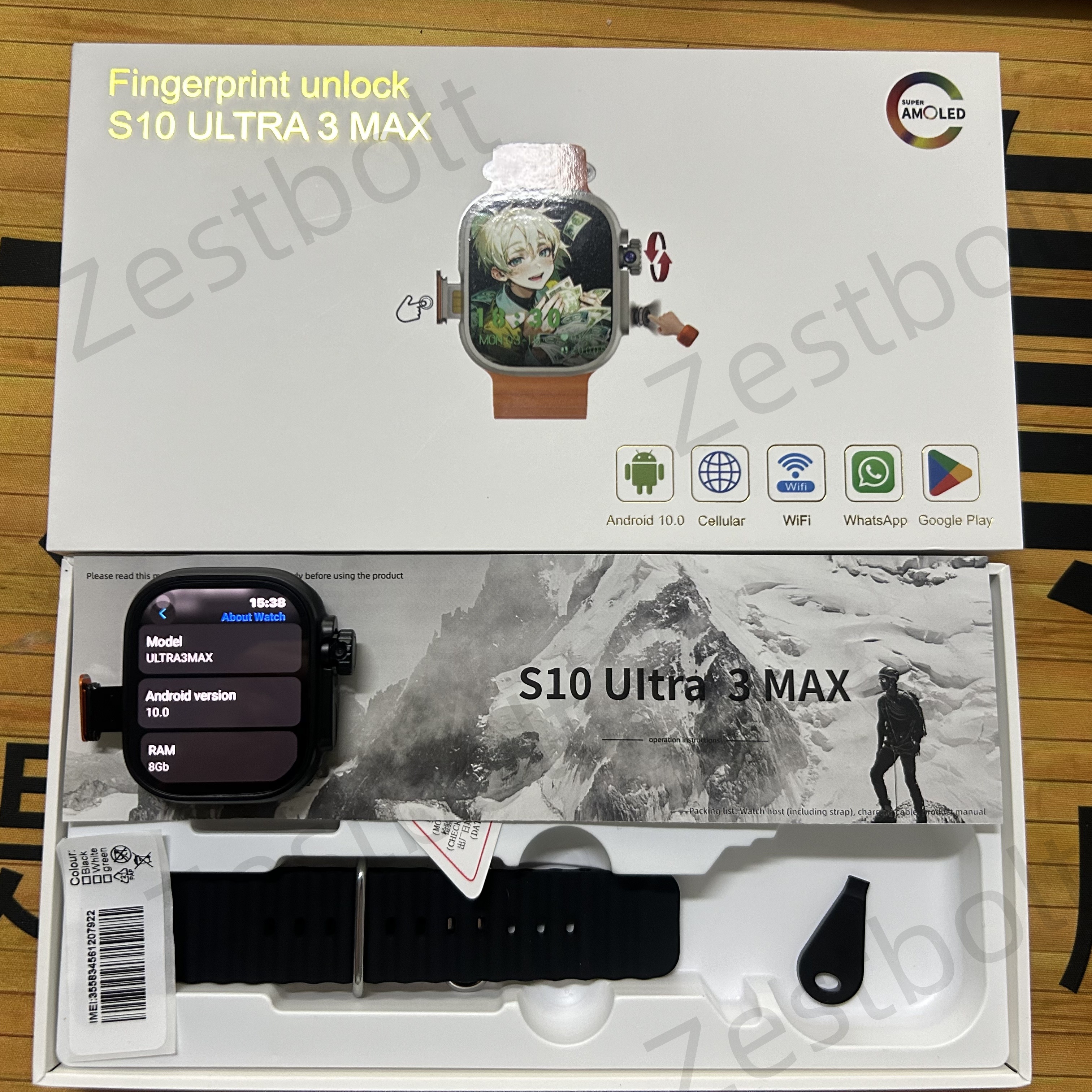 S10 Ultra 3 MAX Smartwatch Cel - đánh giá và giá Smartwatch Id