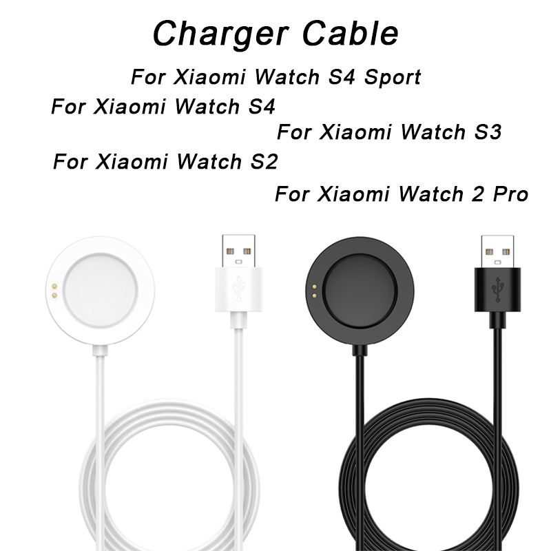 Magnetic Charger 100cm USB Cab - đánh giá và giá Xiaomi Smartwatch S3 Accessories