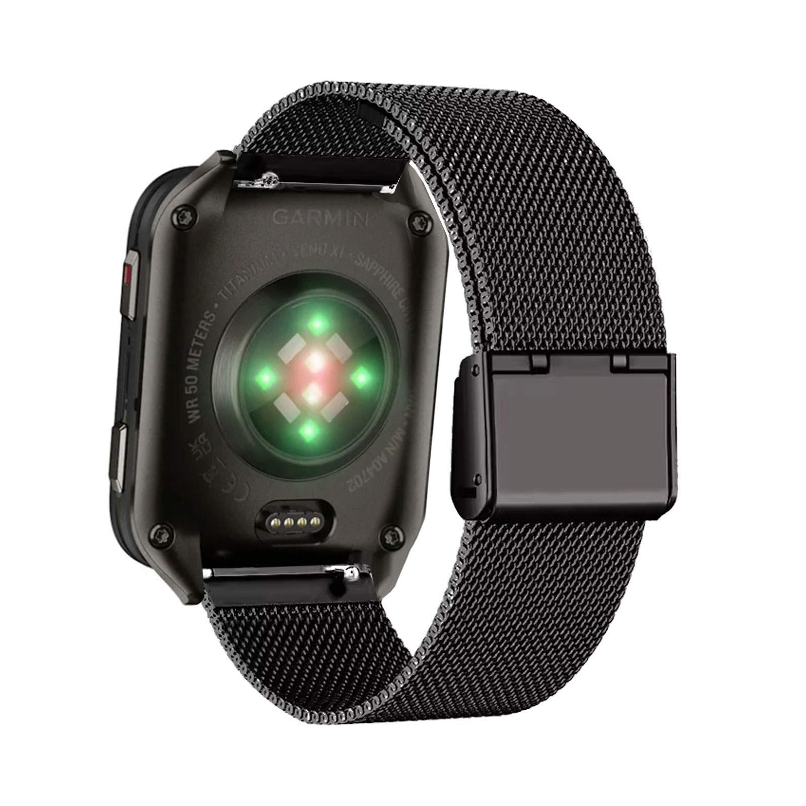 Metal Bands for Garmin Venu X1 - đánh giá và giá Stainless Mesh Band