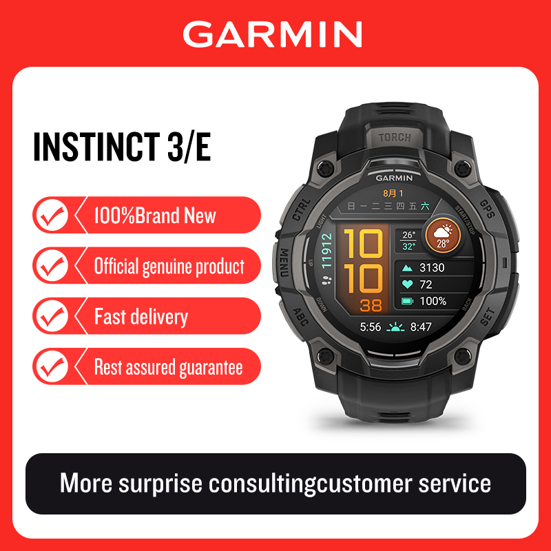 Garmin Instinct3/E solar power - đánh giá và giá Smartwatch X18