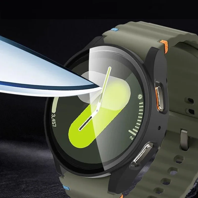 Tempered Glass+Case for Samsun - đánh giá và giá Samsung Smartwatch Accessories