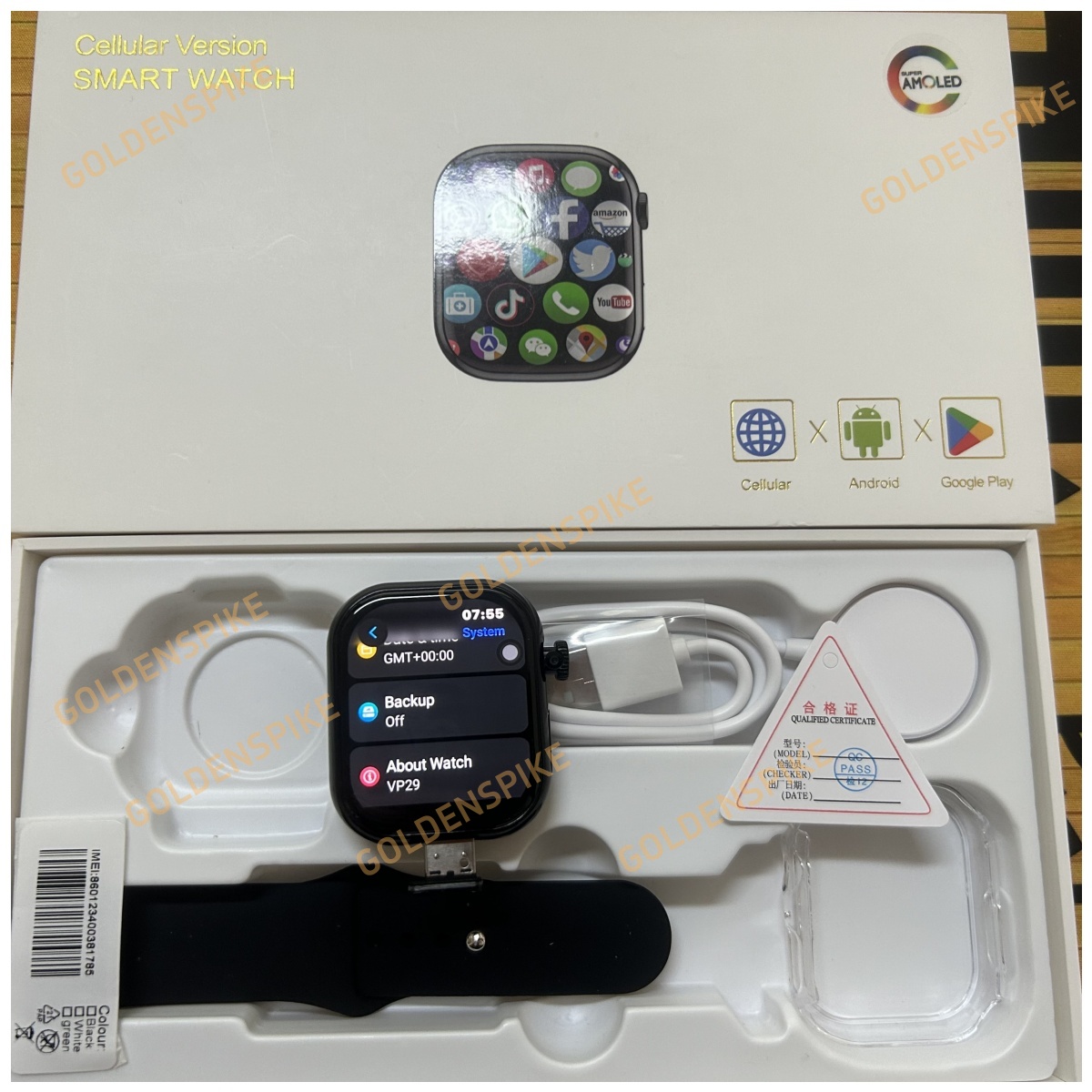 VP29 S10 Plus Smartwatch 4G LT - đánh giá và giá Smartwatch Instagram
