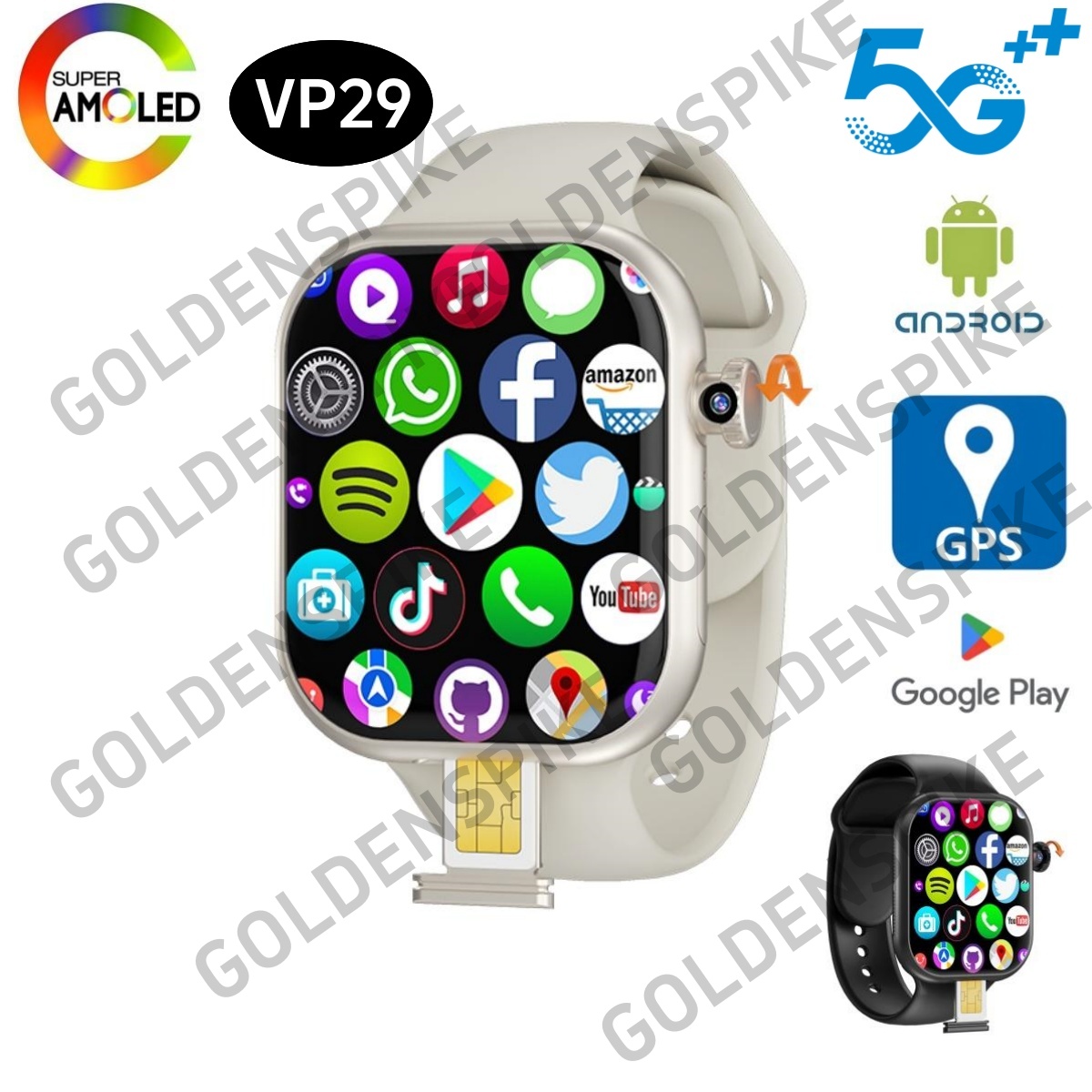 VP29 S10 Plus Smartwatch 4G LT - đánh giá và giá Smartwatch Instagram