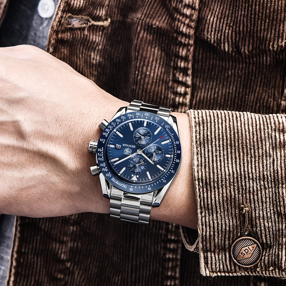 Men Watch BENYAR Top Brand Lux - đánh giá và giá Smartwatch Nexus