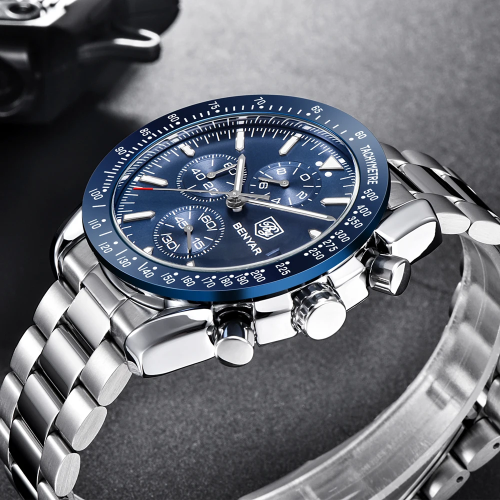 Men Watch BENYAR Top Brand Lux - đánh giá và giá Smartwatch Nexus