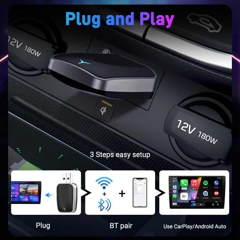 2in1 Wireless CarPlay Android  - đánh giá và giá Smartwatch Universal