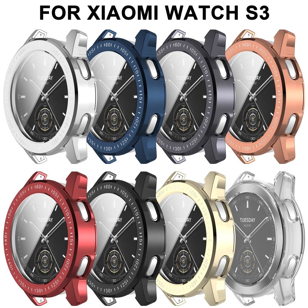 New Full Cover TPU Case Bumper - đánh giá và giá Xiaomi Smartwatch S3 Accessories