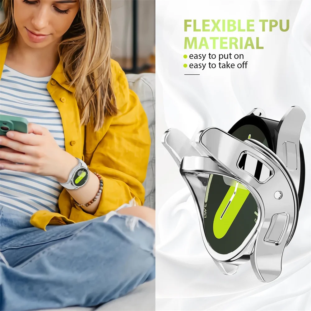 New Plating TPU Case for Samsu - đánh giá và giá Samsung Smartwatch Accessories