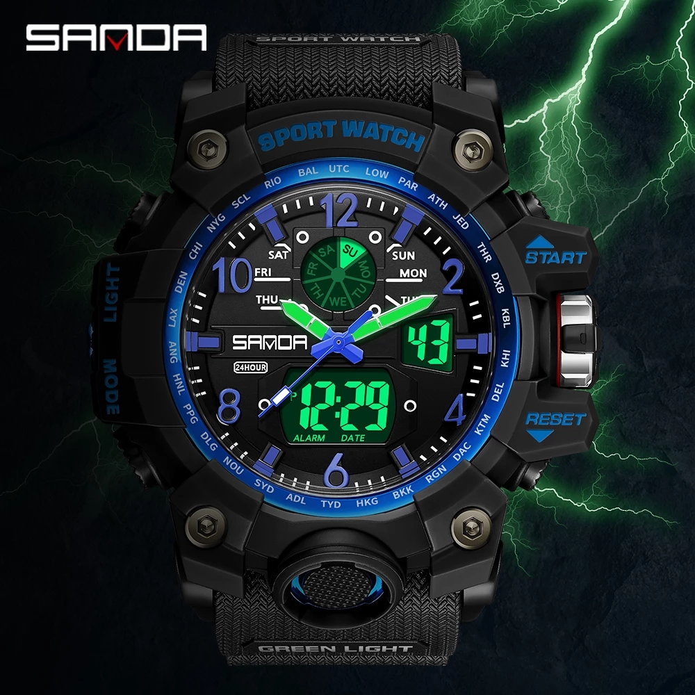 SANDA 30169 Top Sports Men's W - đánh giá và giá Smartwatch Nexus