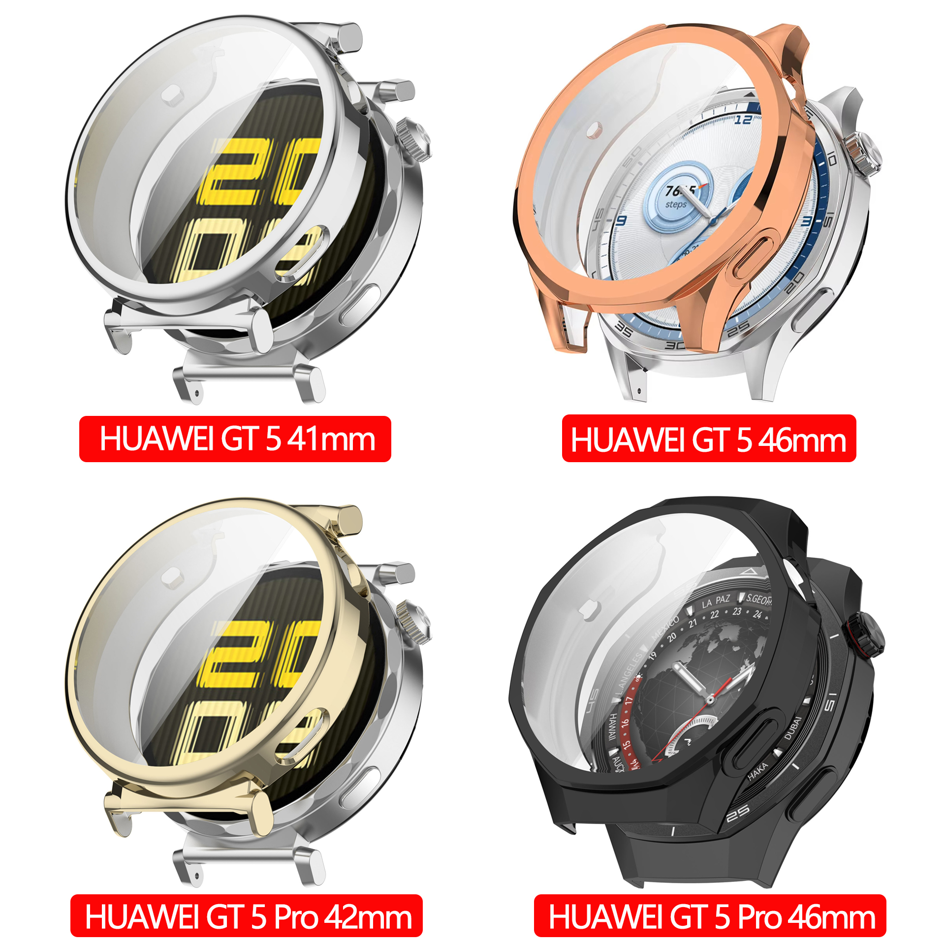 Case For HUAWEI Watch GT 5/5 P - đánh giá và giá Huawei Smartwatch Accessories