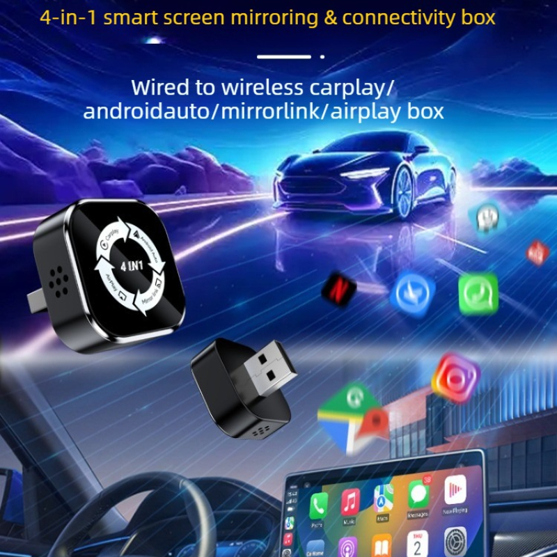 4-in-1 Wireless CarPlay Androi - đánh giá và giá Smartwatch Universal