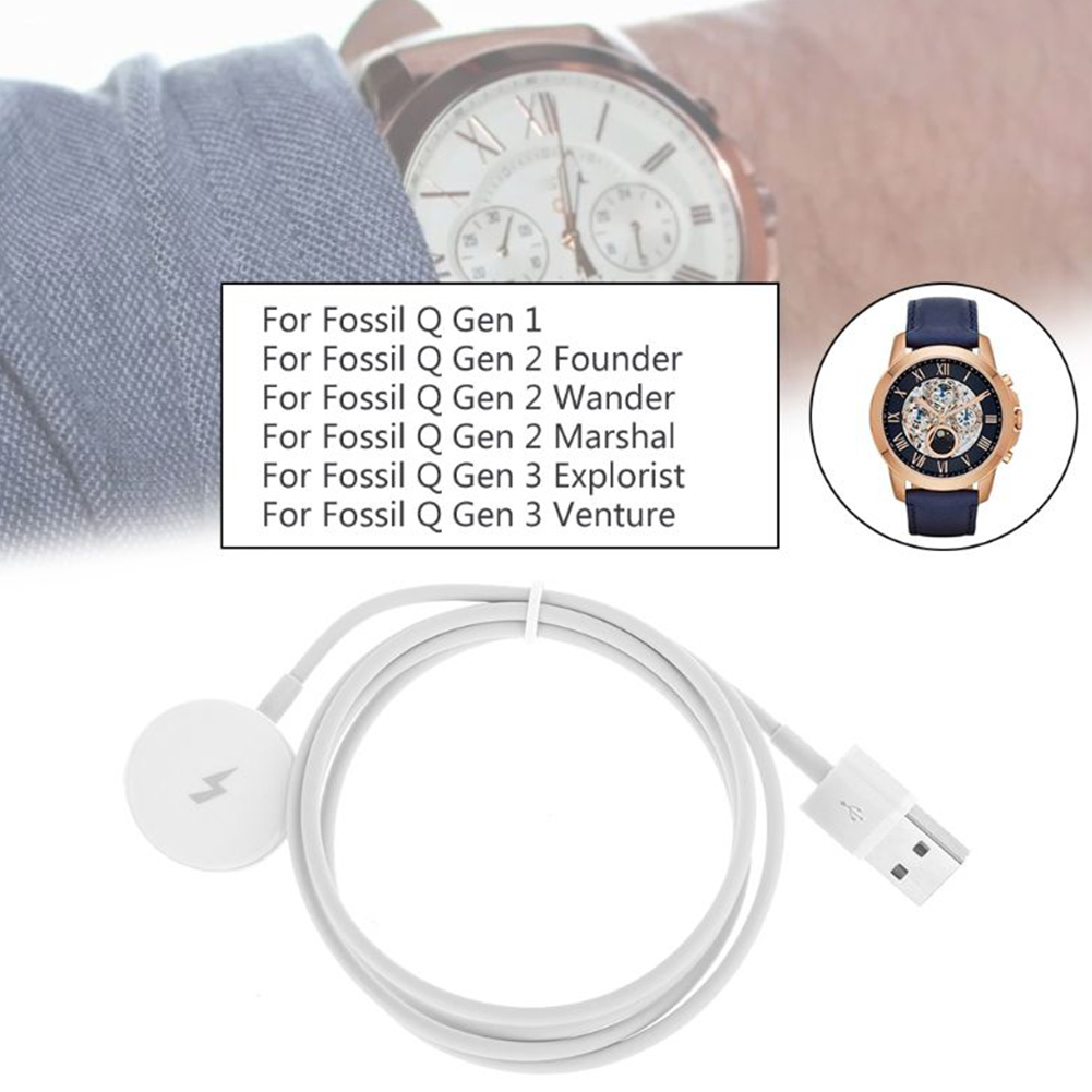 1m Smart Watch Magnetic Charge - đánh giá và giá Fossil Smartwatch Accessories