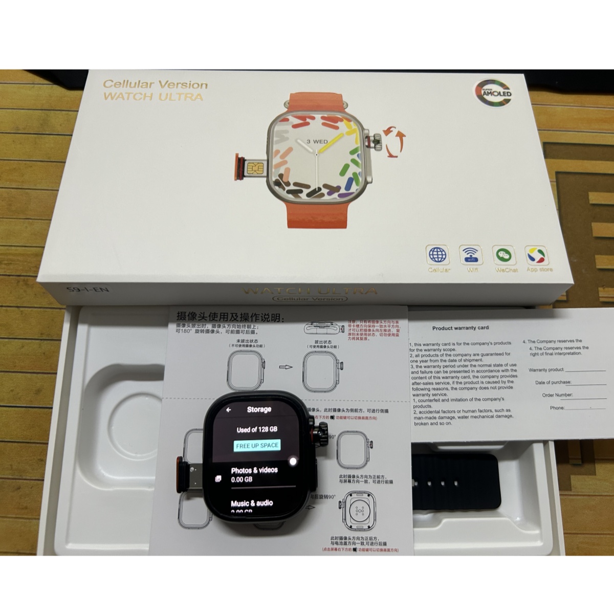 32+256GB 4G Smart Watch Androi - đánh giá và giá Smartwatch Instagram