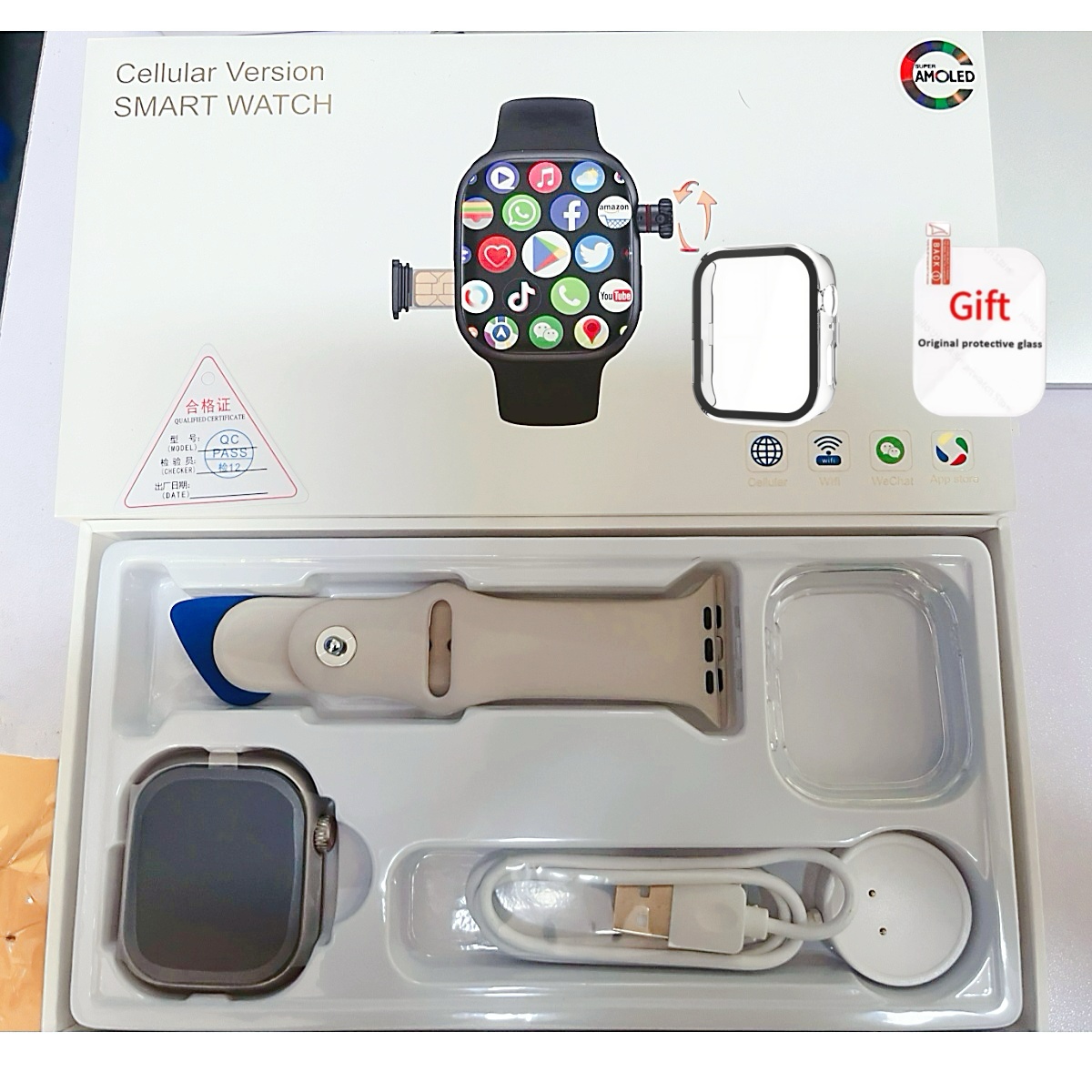 CD99 Smart Watch 8GB RAM AMOLE - đánh giá và giá Smartwatch Instagram