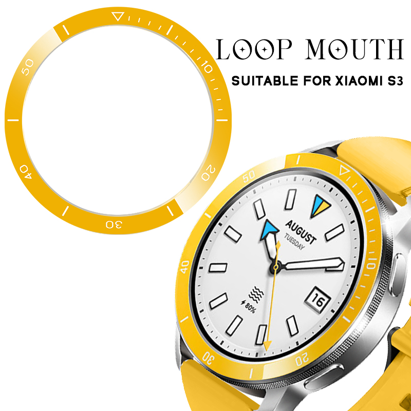 Bezel Ring For Xiaomi Watch S3 - đánh giá và giá Xiaomi Smartwatch S3 Accessories