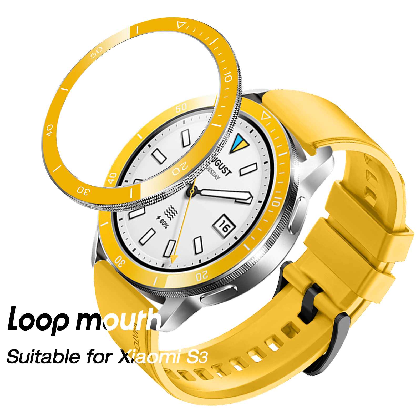 Bezel Ring For Xiaomi Watch S3 - đánh giá và giá Xiaomi Smartwatch S3 Accessories