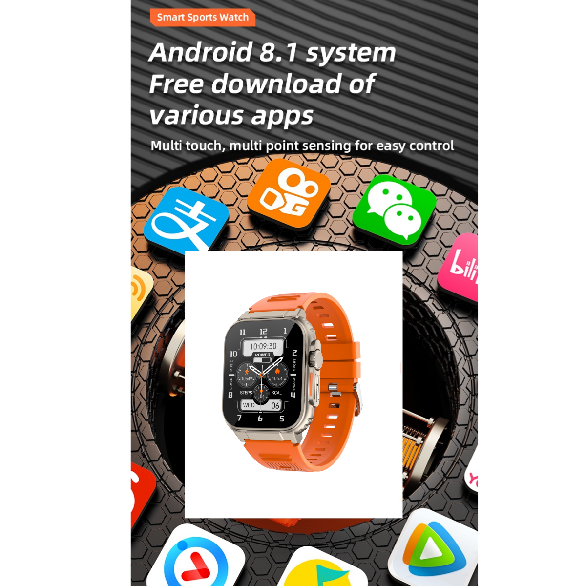 4G Android Smart Watch S10 2.2 - đánh giá và giá Smartwatch X18