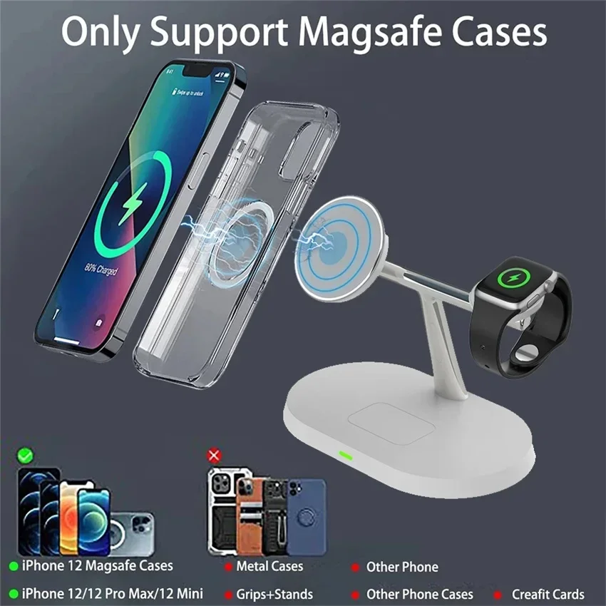 Magnetic Wireless Charger Stan - đánh giá và giá Wireless Charger Watch