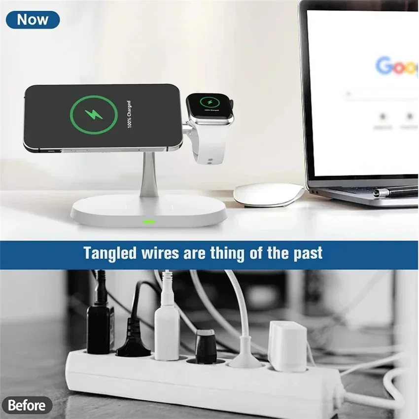 Magnetic Wireless Charger Stan - đánh giá và giá Wireless Charger Watch