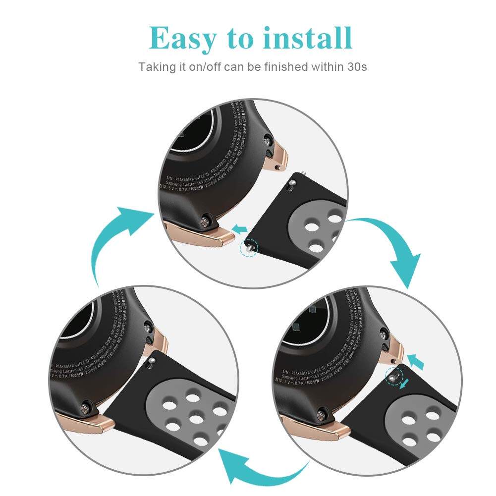 Watch Strap for Samsung Galaxy - đánh giá và giá Xiaomi Smartwatch S3 Accessories