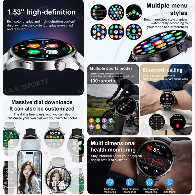 New SmartWatch for Men Women B - đánh giá và giá Smartwatch Face